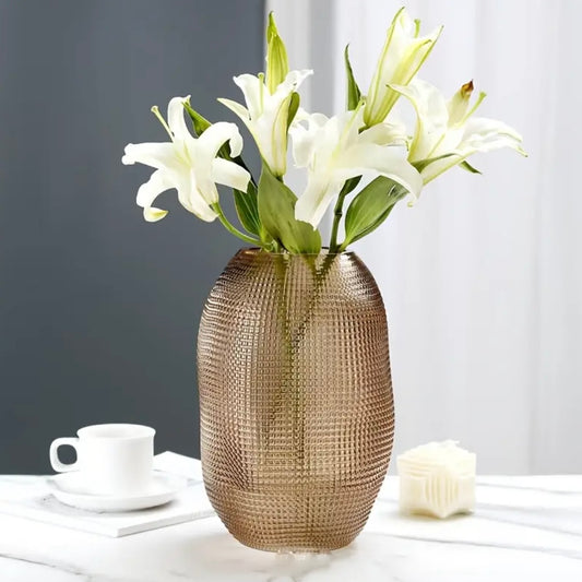 Elegant Vintage Inspired Glass Vase