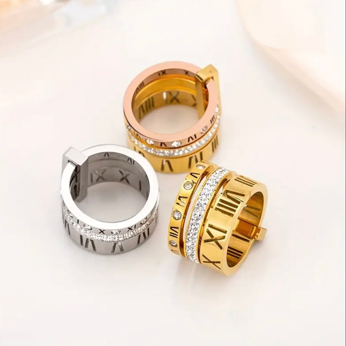 Stainless Steel Retro Rings